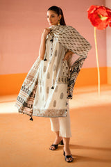 3 Piece Unstitched Printed Lawn Suit CL-62012