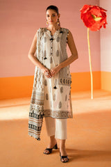 3 Piece Unstitched Printed Lawn Suit CL-62012