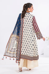 3 Piece Unstitched Printed Lawn Suit CL-62014