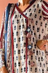 3 Piece Unstitched Printed Lawn Suit CL-62014