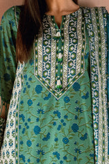 3 Piece Unstitched Printed Lawn Suit CL-62015