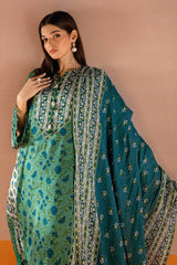 3 Piece Unstitched Printed Lawn Suit CL-62015