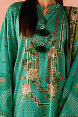 3 Piece Unstitched Printed Lawn Suit CL-62048