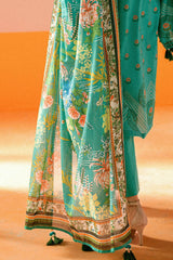 3 Piece Unstitched Printed Lawn Suit CL-62048