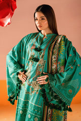 3 Piece Unstitched Printed Lawn Suit CL-62048