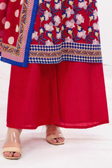 3 Piece Unstitched Printed Lawn suit CLP-42198