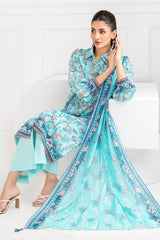 3 Piece Unstitched Printed Lawn Suit CLP-42220