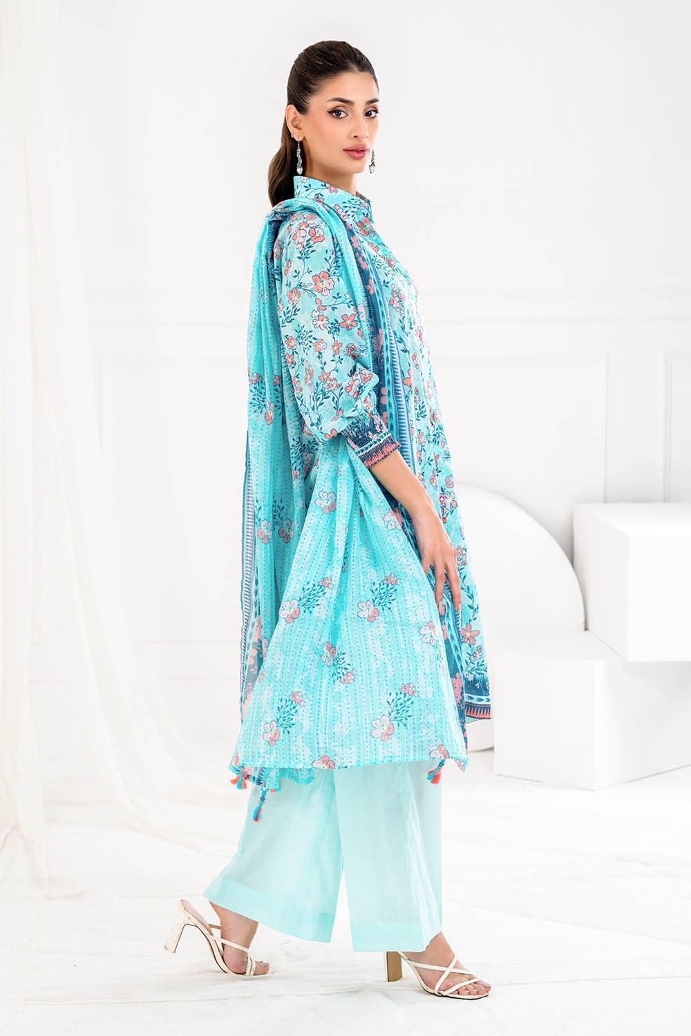 3 Piece Unstitched Printed Lawn Suit CLP-42220