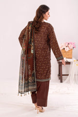 3 Piece Unstitched Printed Lawn Suit CLP-42225