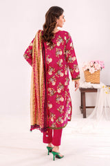 3 Piece Unstitched Printed Lawn Suit CLP-42226