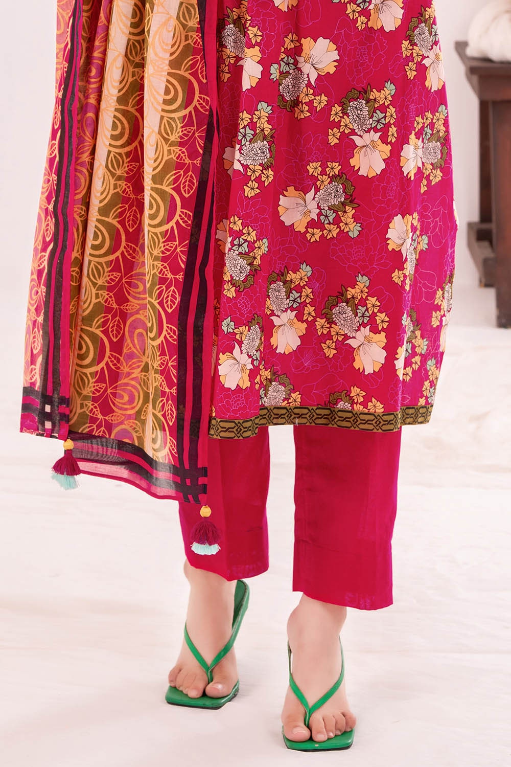 3 Piece Unstitched Printed Lawn Suit CLP-42226