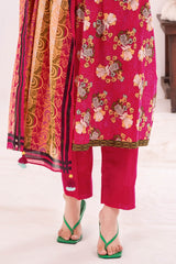 3 Piece Unstitched Printed Lawn Suit CLP-42226