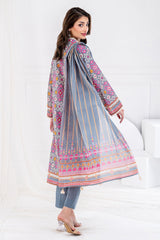 3 Piece Unstitched Printed Lawn suit CLP-42227