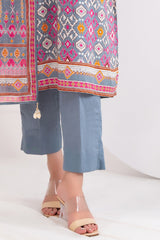 3 Piece Unstitched Printed Lawn suit CLP-42227