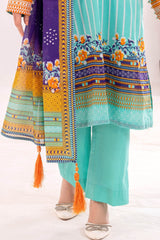 3 Piece Unstitched Printed Lawn Suit CLP-42230