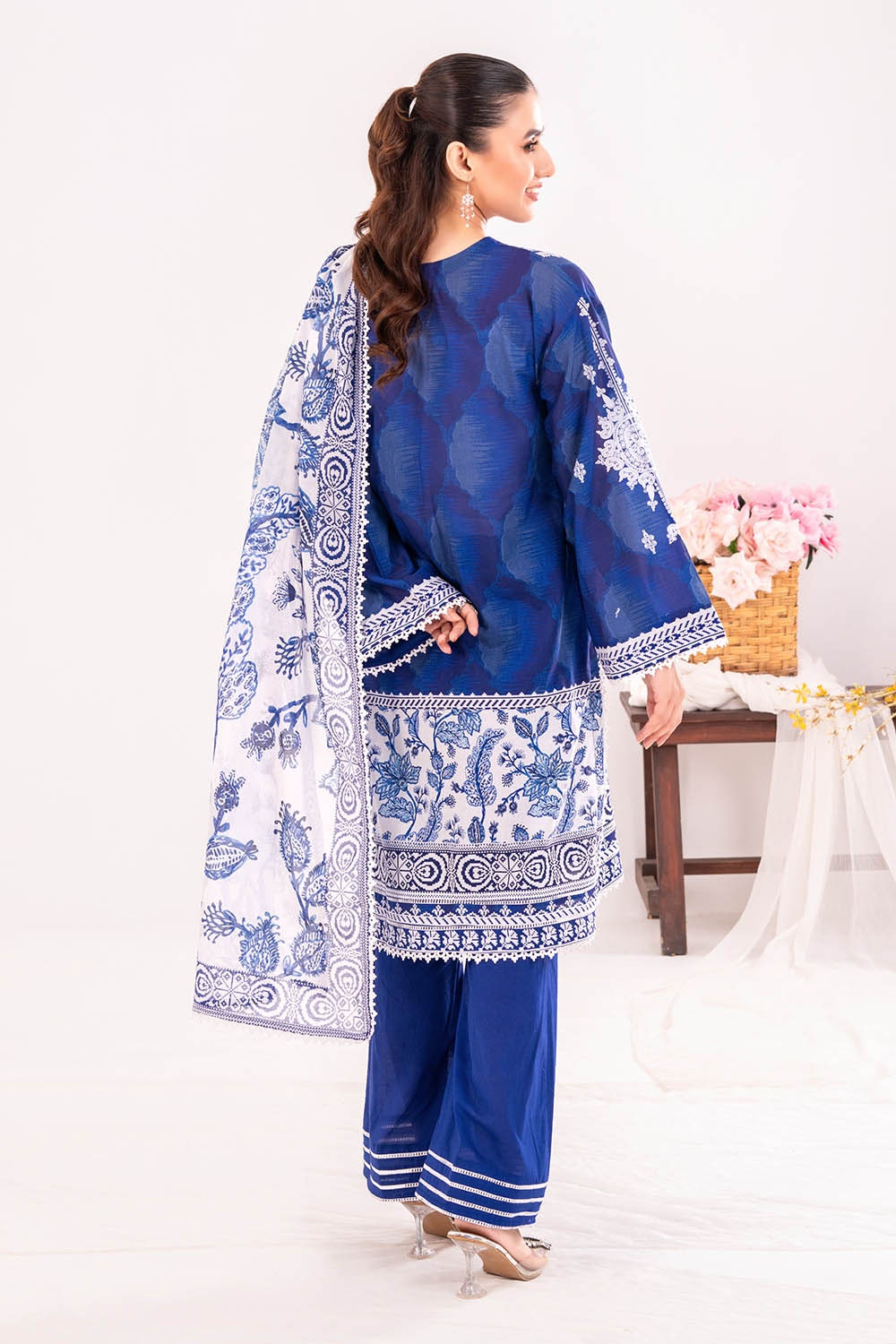 3 Piece Unstitched Printed Lawn Suit CLP-52011