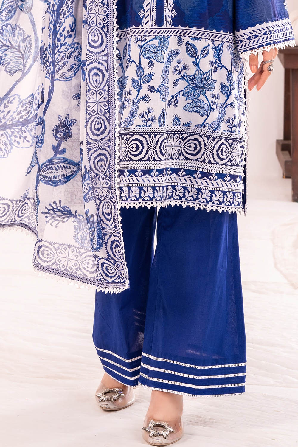 3 Piece Unstitched Printed Lawn Suit CLP-52011