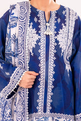 3 Piece Unstitched Printed Lawn Suit CLP-52011