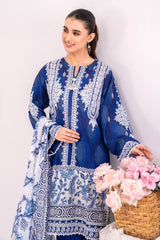 3 Piece Unstitched Printed Lawn Suit CLP-52011