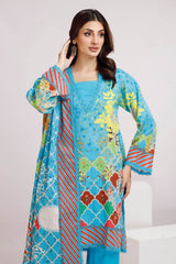 3 Piece Unstitched Printed Lawn Suit CLP-52013