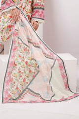 3 Piece Unstitched Printed Lawn Suit CLP-52014