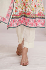 3 Piece Unstitched Printed Lawn Suit CLP-52014