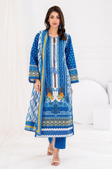 3 Piece Unstitched Printed Lawn Suit CLP-52035