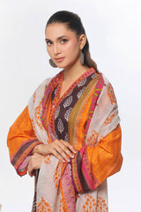 3 Piece Unstitched Printed Lawn Suit CLP-52038