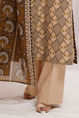 3 Piece Unstitched Printed Lawn Suit CLP-52041
