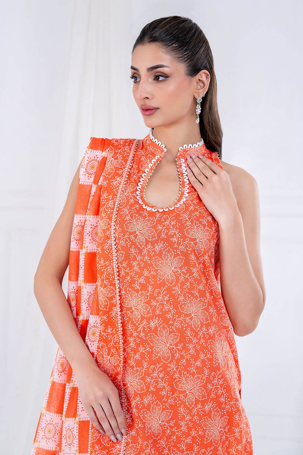 3 Piece Unstitched Printed Lawn Suit CLP-52045