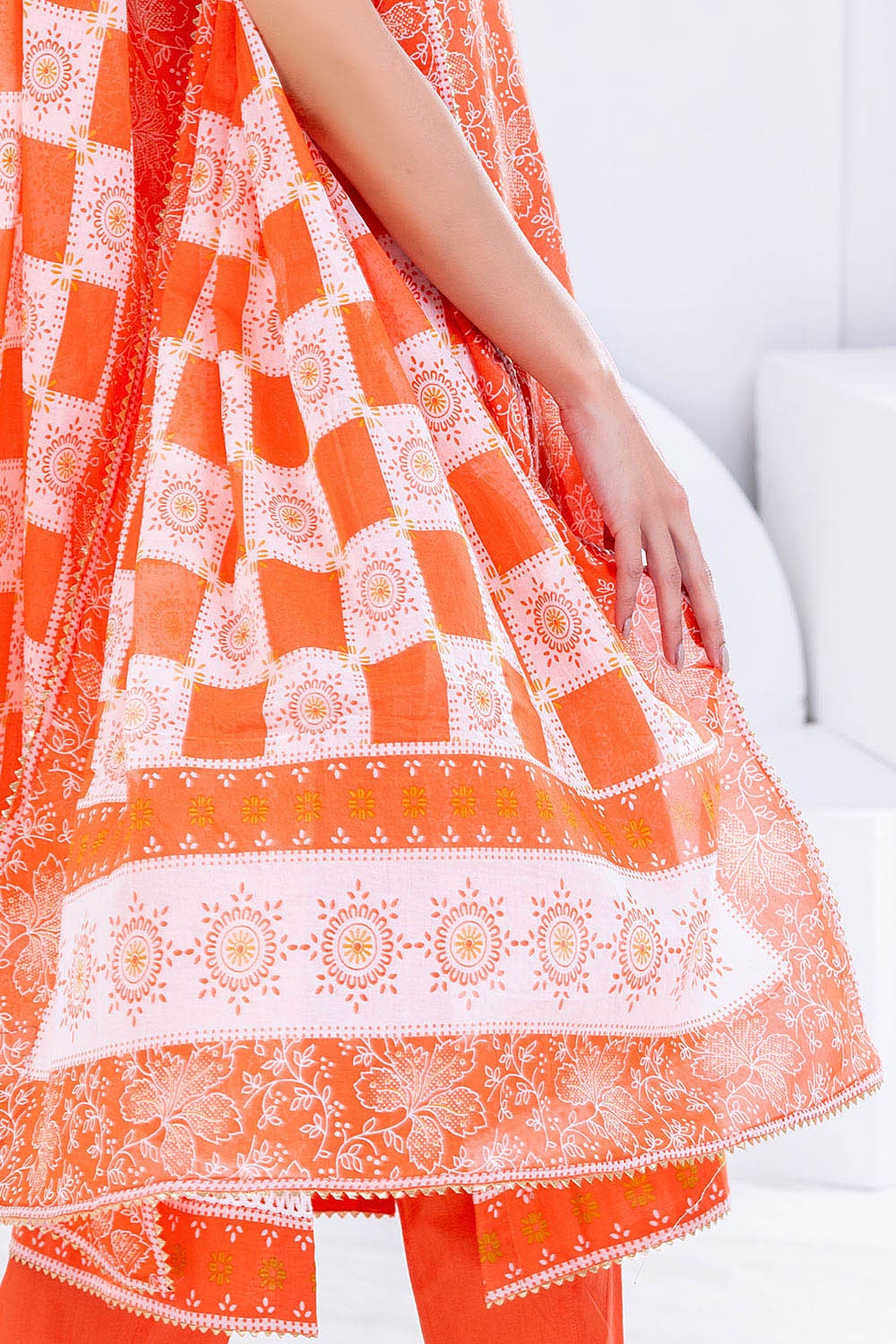 3 Piece Unstitched Printed Lawn Suit CLP-52045