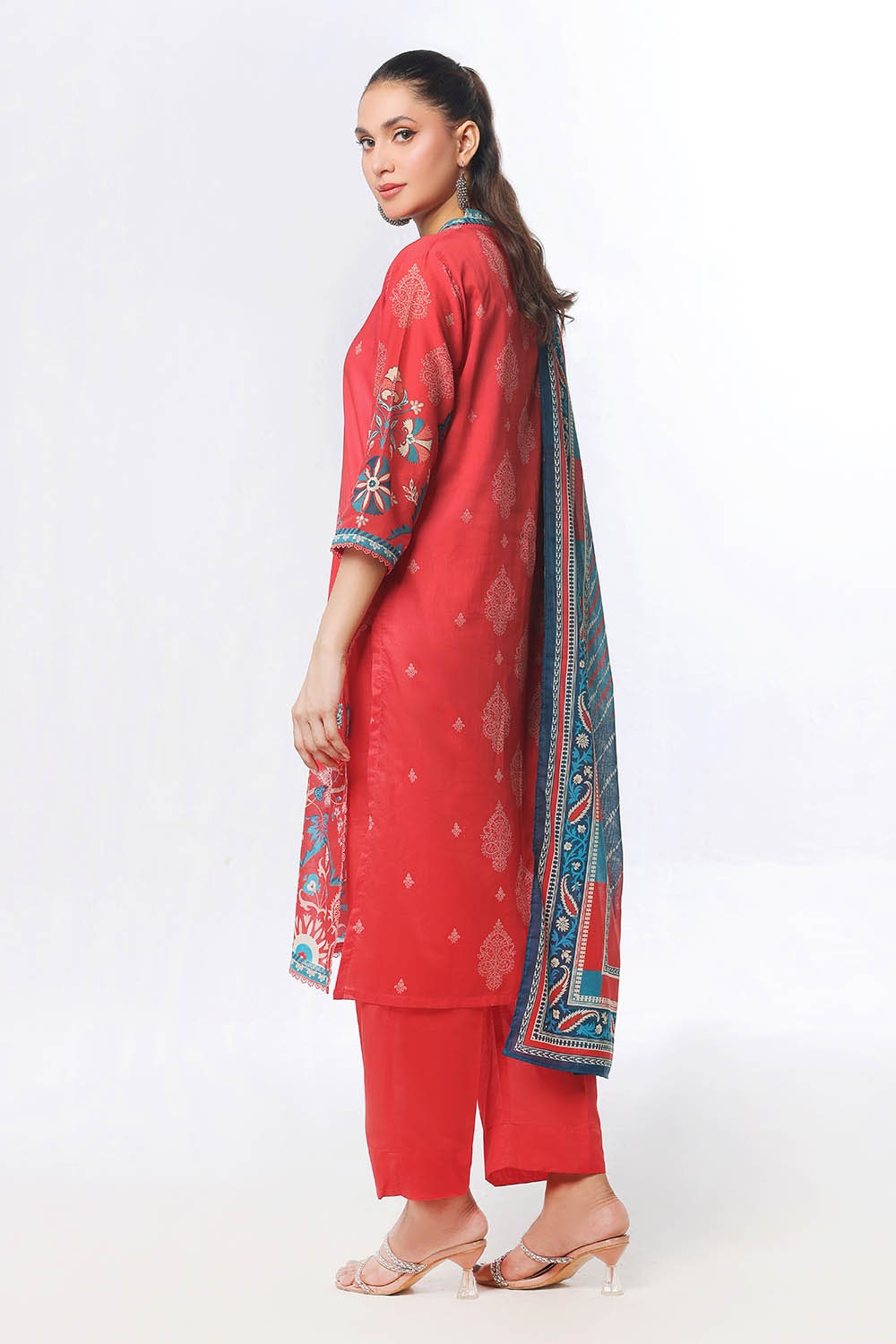 3 Piece Unstitched Printed Lawn Suit CLP-52062