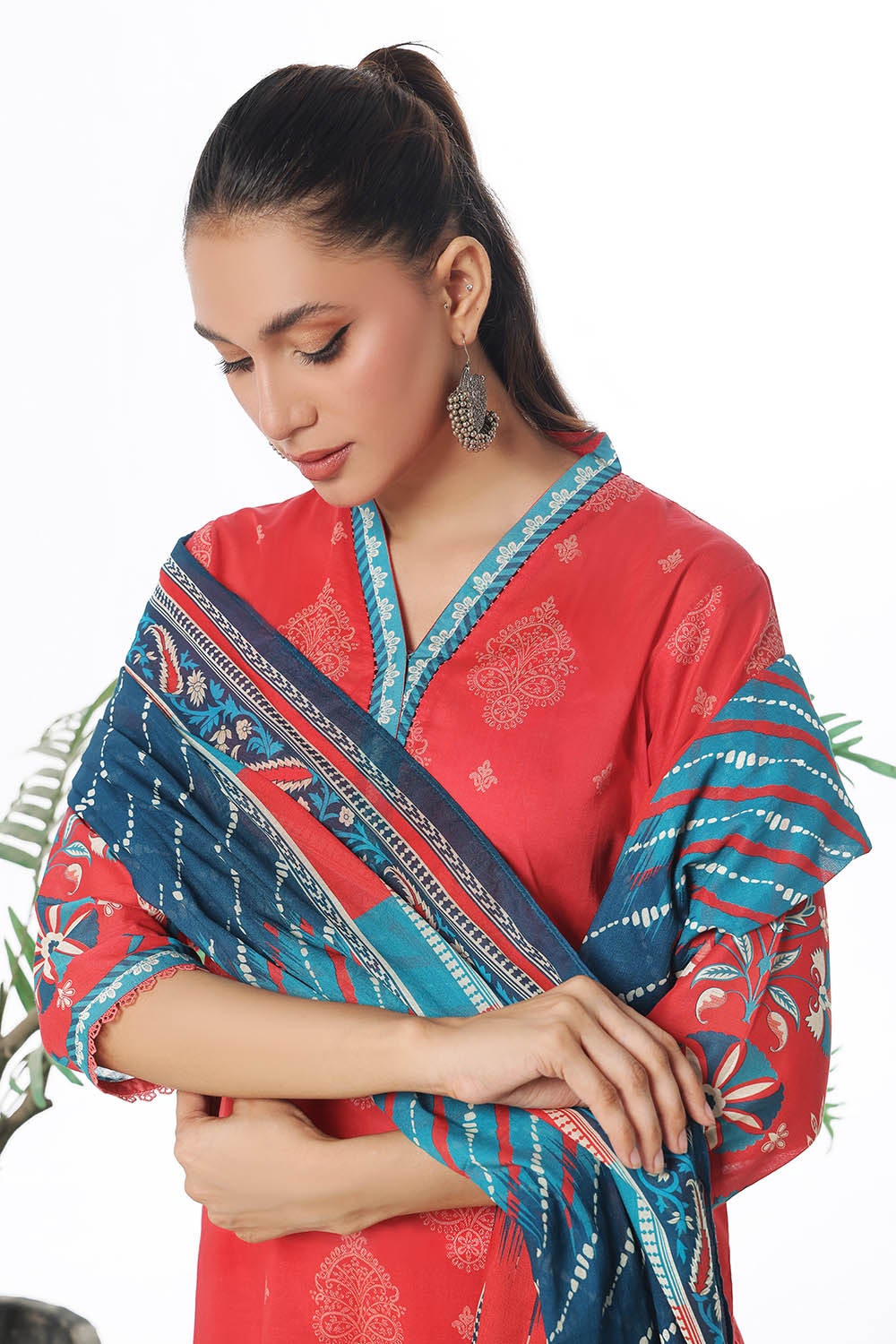 3 Piece Unstitched Printed Lawn Suit CLP-52062