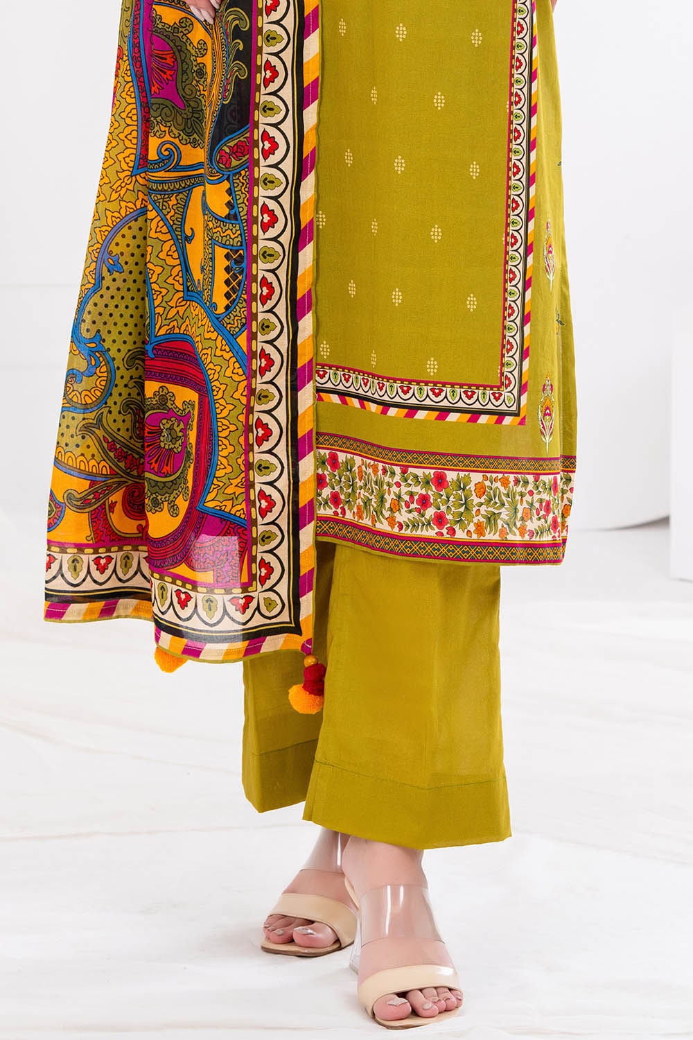 3 Piece Unstitched Printed Lawn Suit CLP-52063