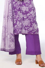 3 Piece Unstitched Printed Lawn Suit CLP-52066