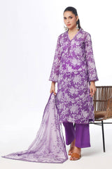 3 Piece Unstitched Printed Lawn Suit CLP-52066