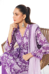 3 Piece Unstitched Printed Lawn Suit CLP-52066