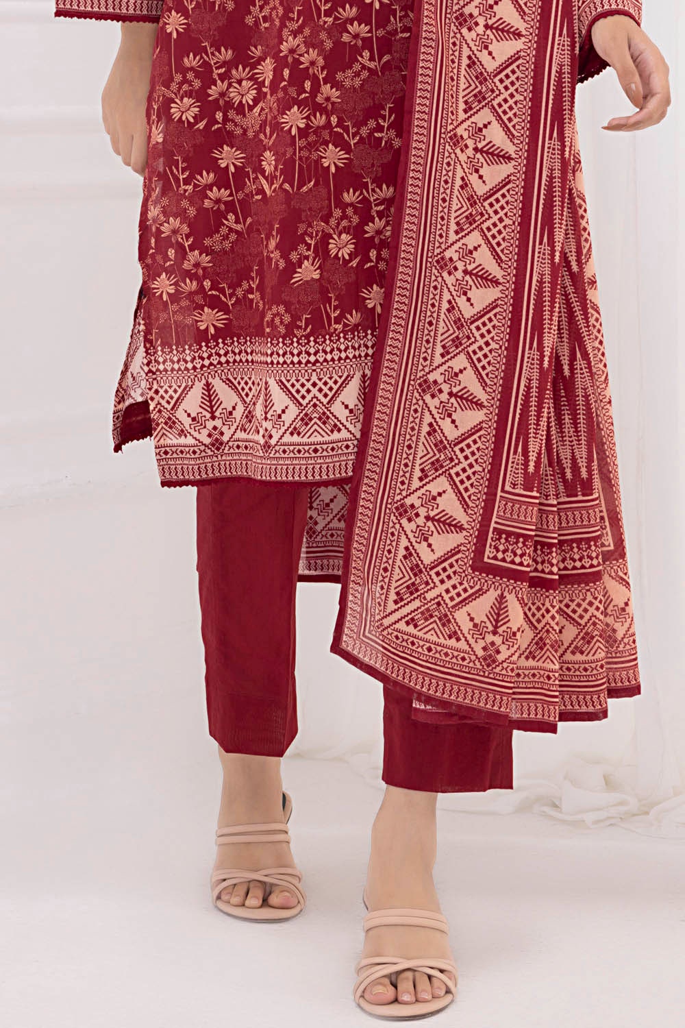 3 Piece Unstitched Printed Lawn Suit CLP-52067