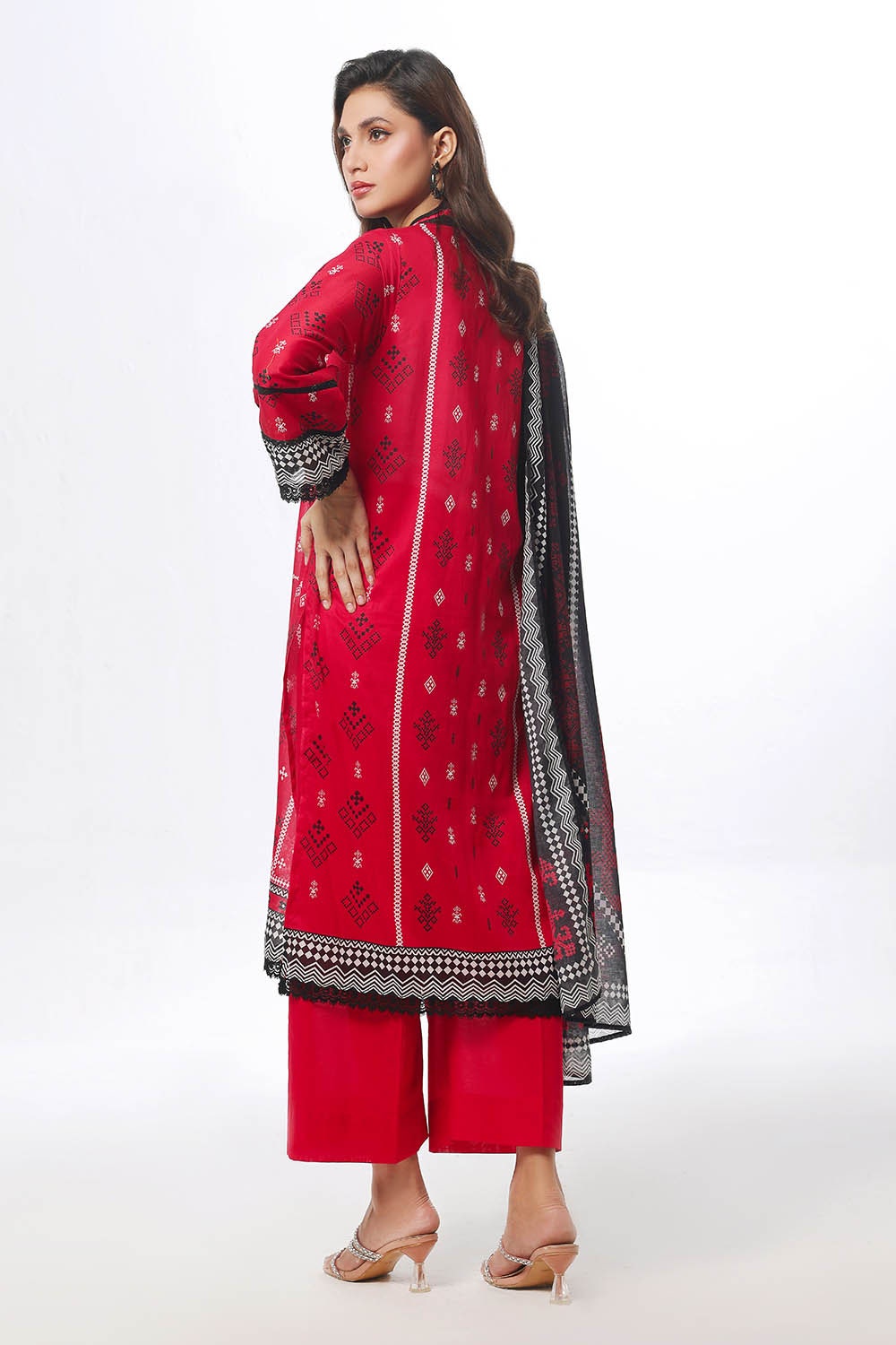 3 Piece Unstitched Printed Lawn Suit CLP-52073