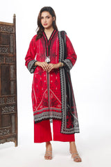 3 Piece Unstitched Printed Lawn Suit CLP-52073