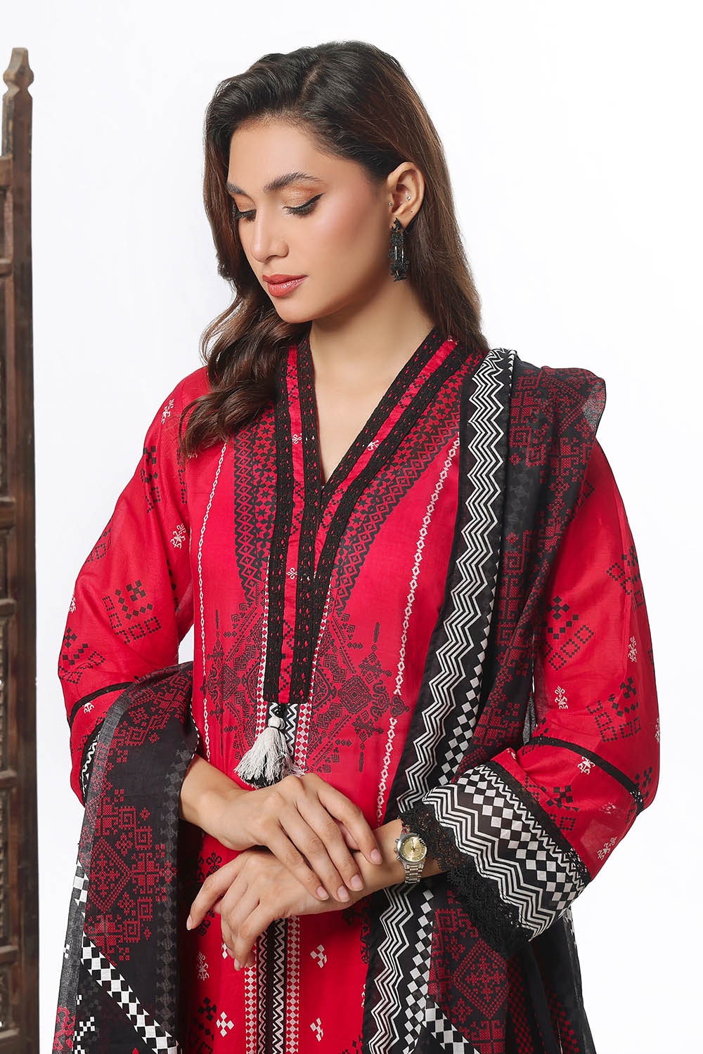 3 Piece Unstitched Printed Lawn Suit CLP-52073
