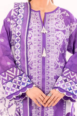 3 Piece Unstitched Printed Lawn Suit CLP-52076