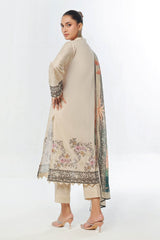 3 Piece Unstitched Printed Lawn Suit CLP-52079