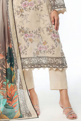 3 Piece Unstitched Printed Lawn Suit CLP-52079