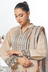 3 Piece Unstitched Printed Lawn Suit CLP-52079