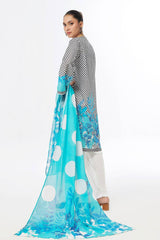 3 Piece Unstitched Printed Lawn Suit CLP-52082