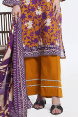 3 Piece Unstitched Printed Lawn Suit CLP-52086