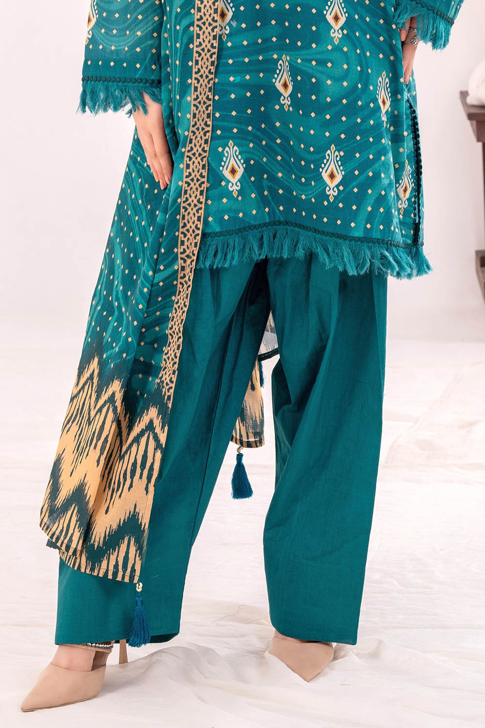 3 Piece Unstitched Printed Lawn Suit CLP-52088