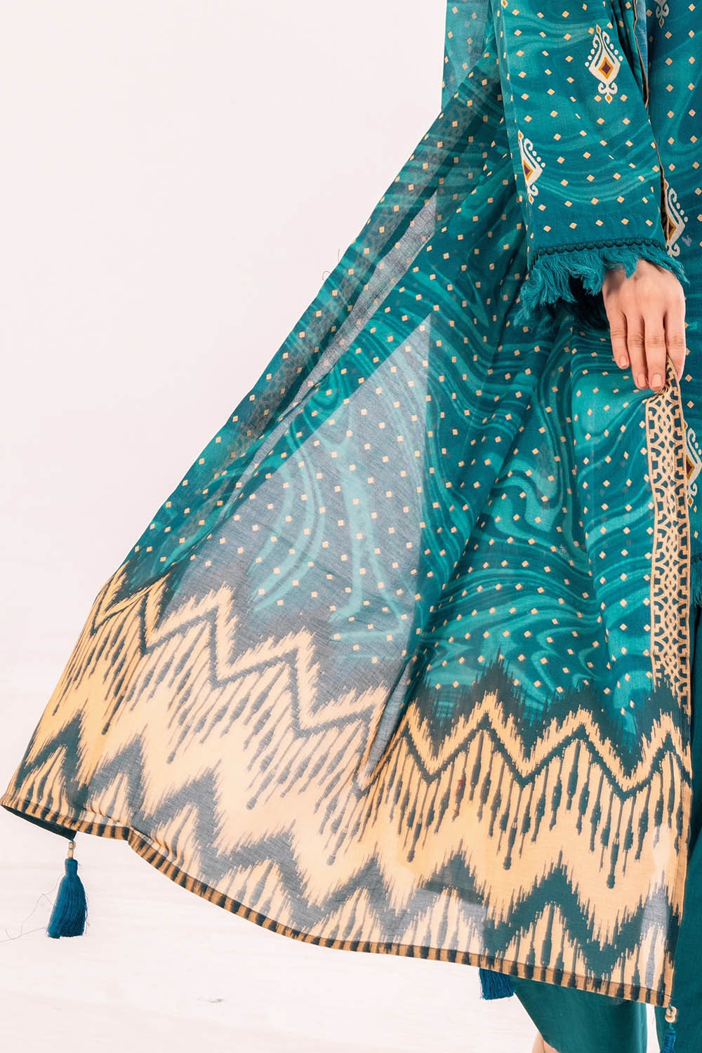 3 Piece Unstitched Printed Lawn Suit CLP-52088