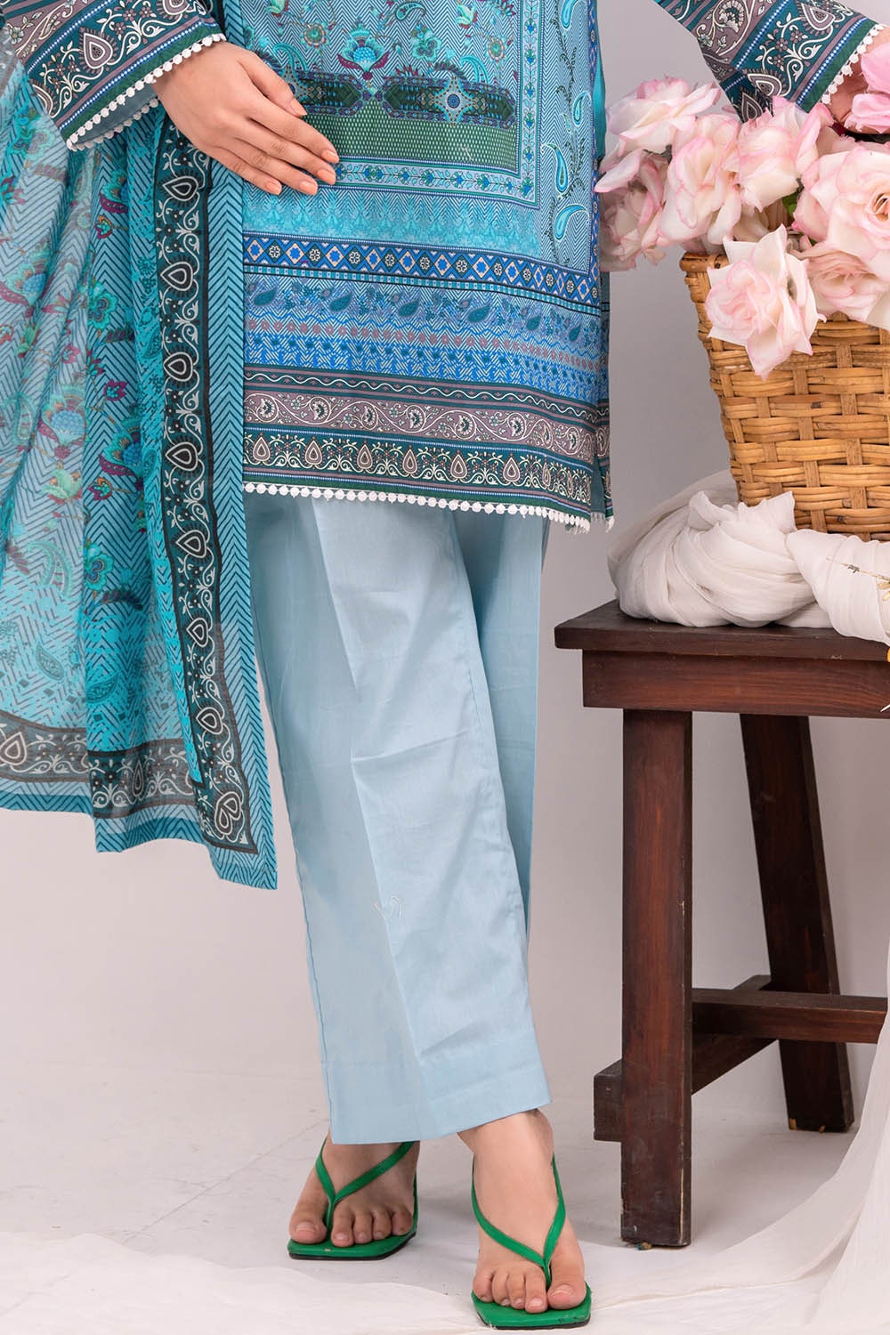 3 Piece Unstitched Printed Lawn Suit CLP-52111